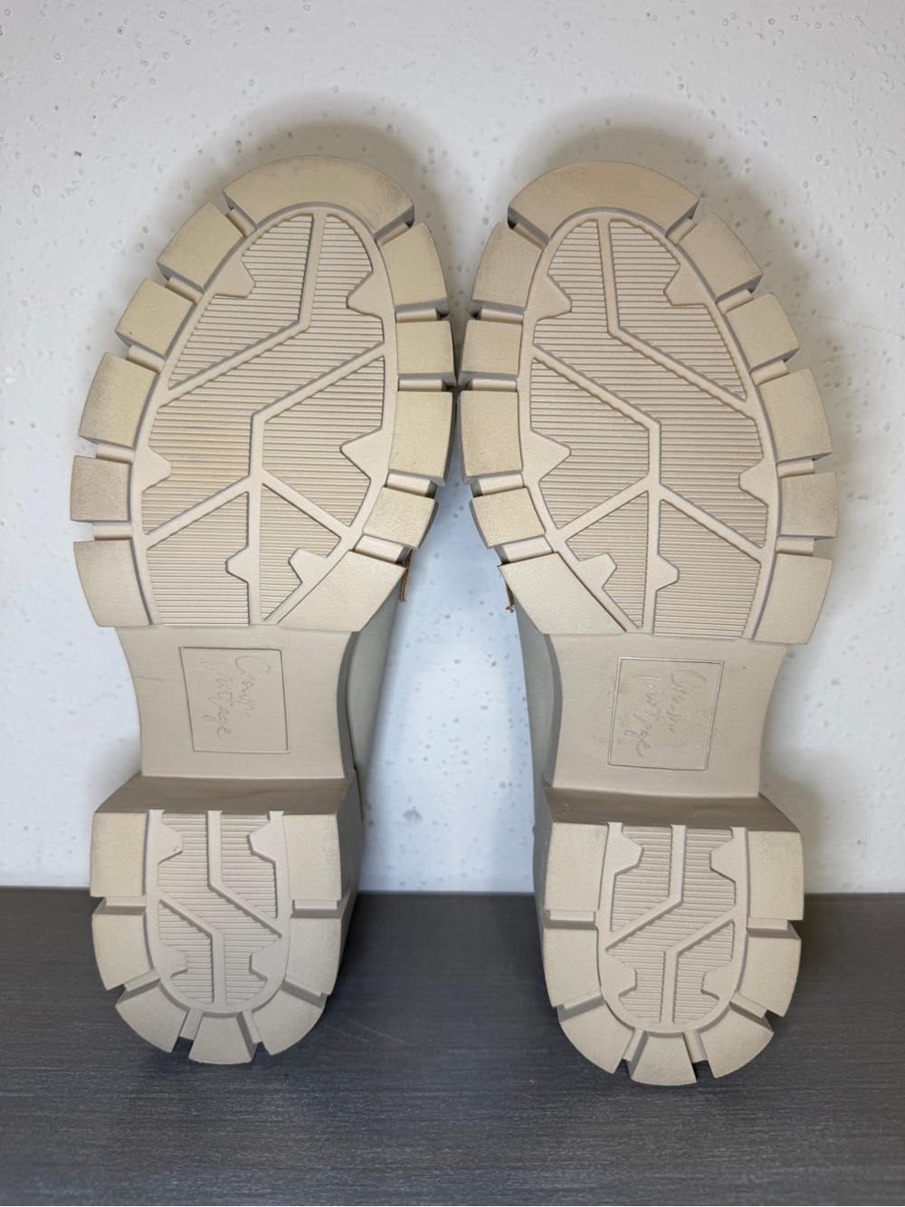 Crown Vintage Women's Sage Loafers Platform Lug Sole Size 9.5 M Slip On Comfort - Picture 8 of 10